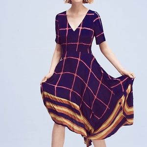 HD in Paris Windowpane Midi Dress